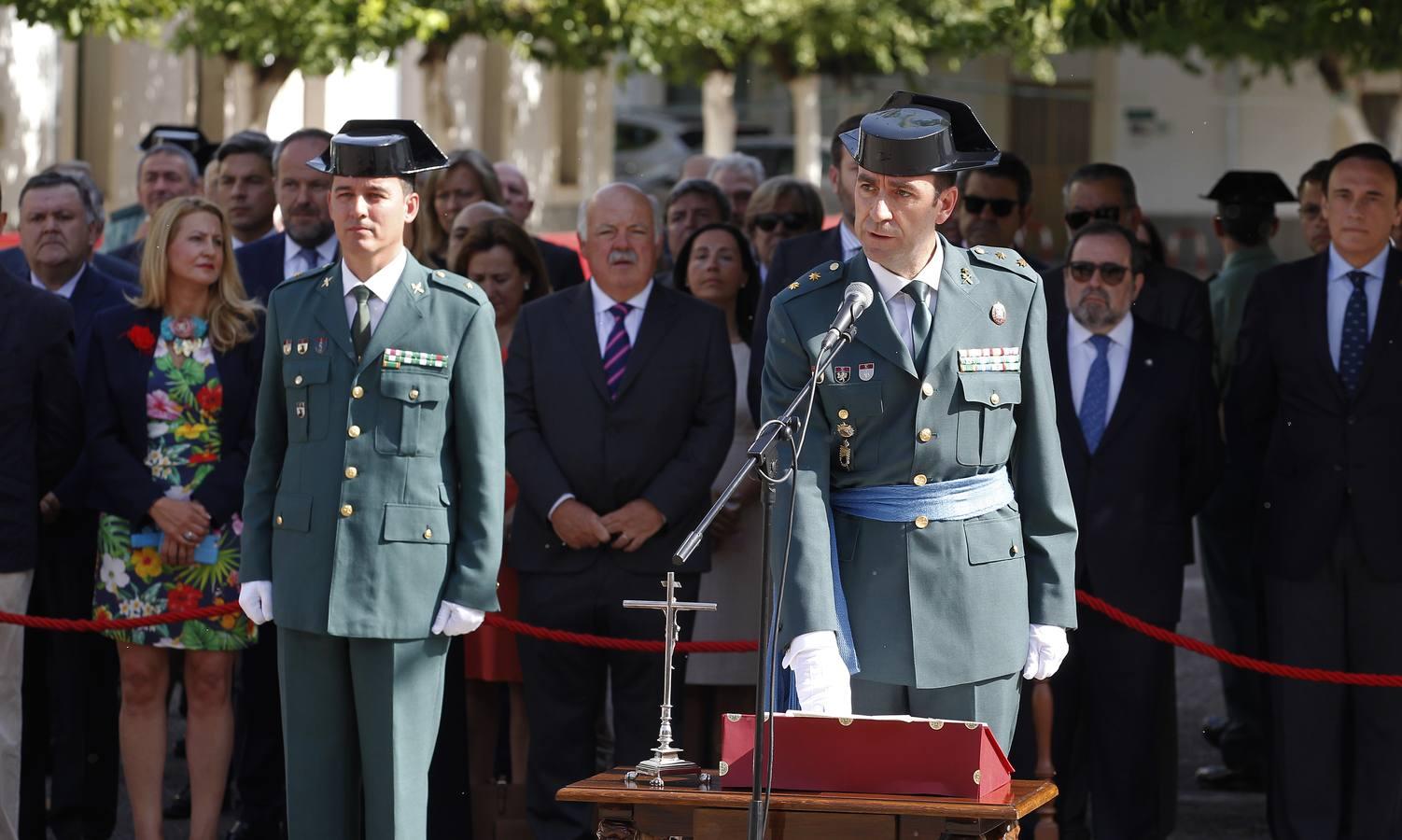 Relevo en la Comandancia de la Guardia Civil, en imágenes