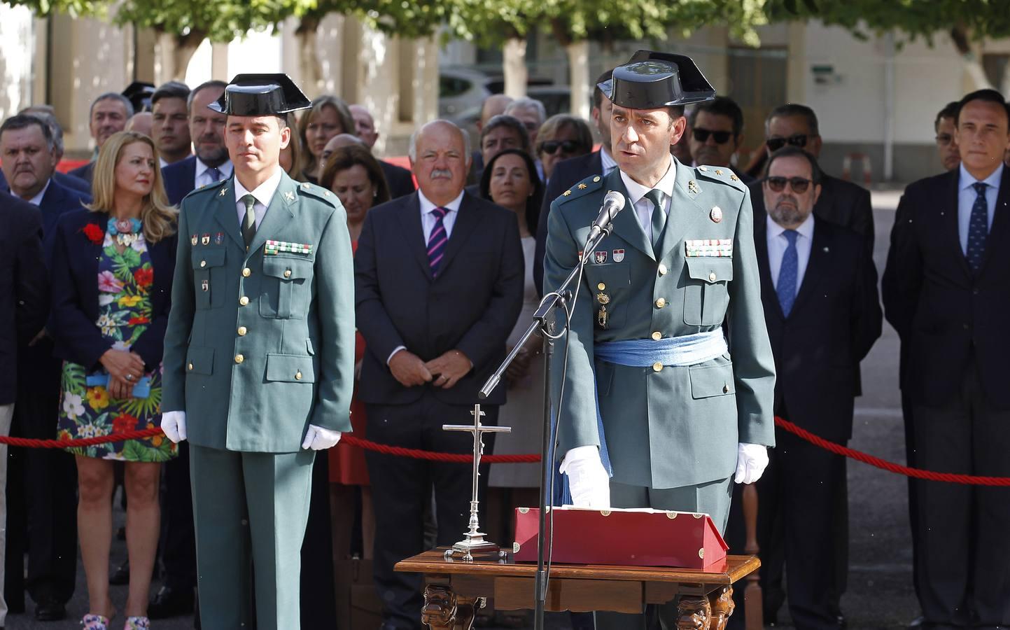 Relevo en la Comandancia de la Guardia Civil, en imágenes