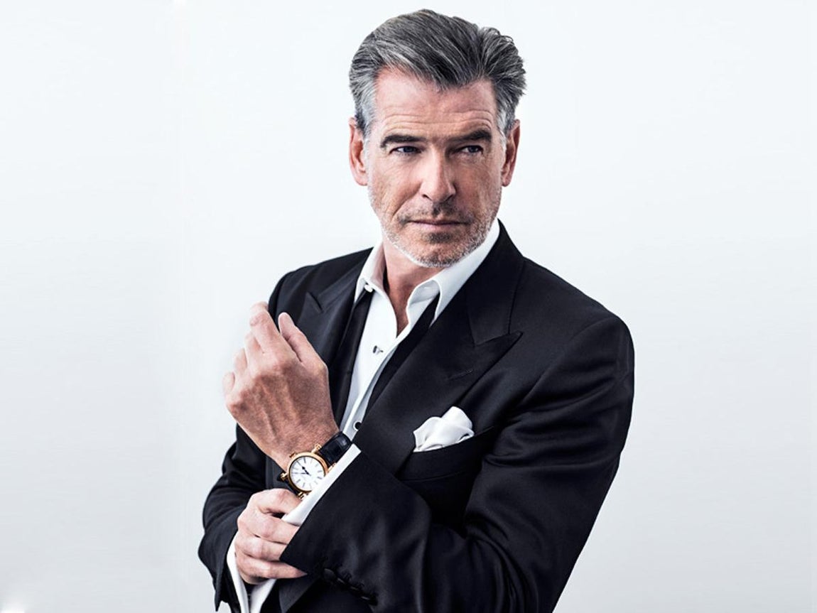 Pierce Brosnan. El actor irlandés después de conocer a Peter Speake Marin durante un rodaje  sintió una conexión emocional por la pasión de ambos hacia la relojería. Hoy es el embajador oficial de la marca.