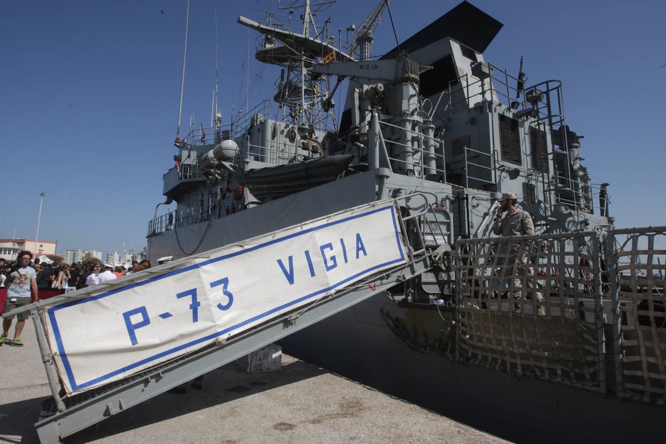 Llegada patrullero &#039;Vigía&#039; a la Estación Naval de Puntales