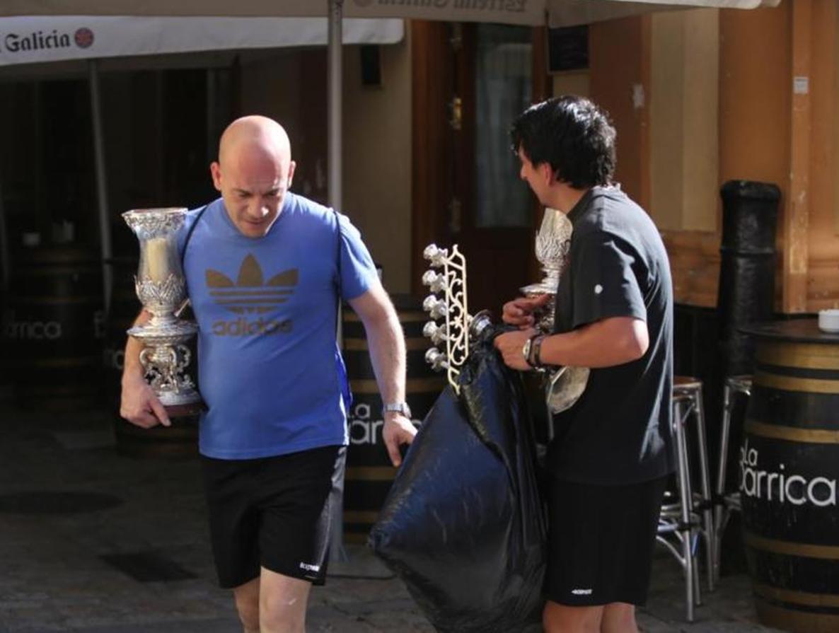 Preparativos del Corpus en Cádiz