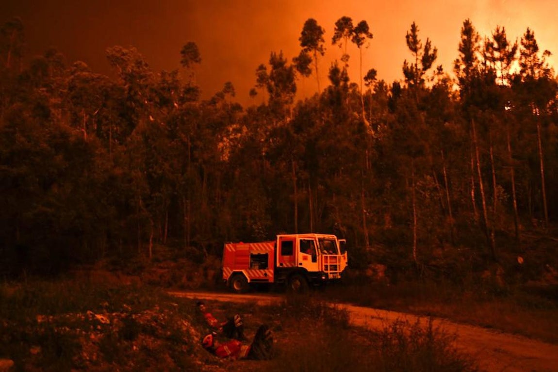 Trágico incendio en Portugal