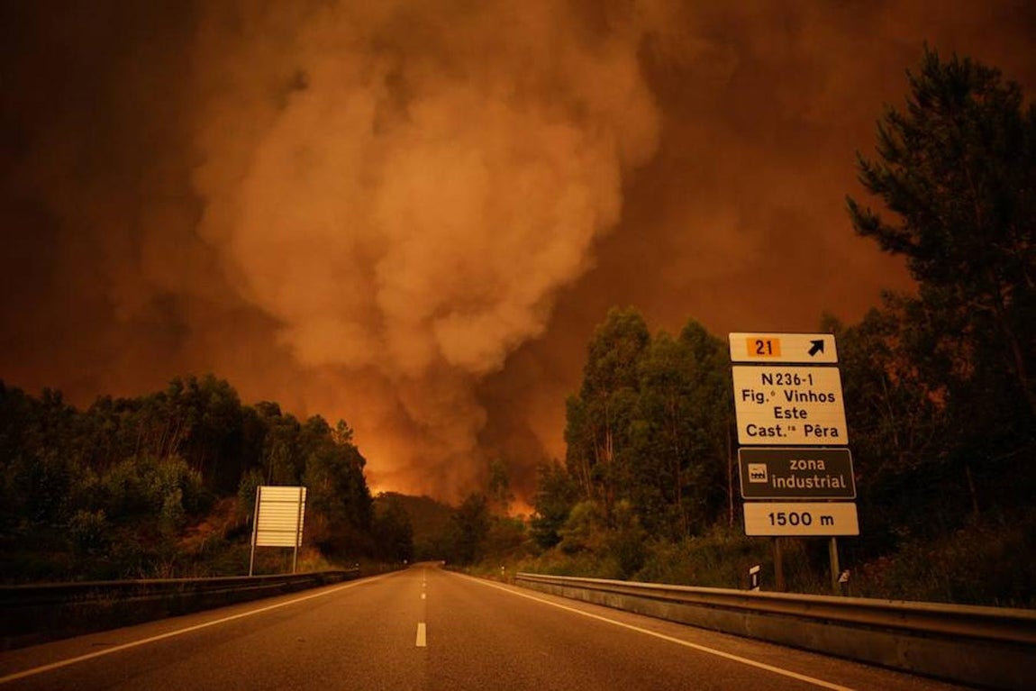Trágico incendio en Portugal