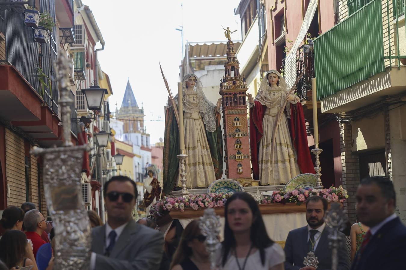 Los Corpus de Triana, Magdalena, San Isidoro y Sagrario, en imágenes