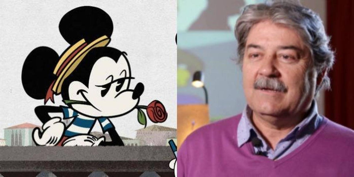 9. José Padilla como Mickey Mouse. Mickey Mouse, ese entrañable ratoncito que ha marcado nuestra infancia, es uno de los personajes ficticios más queridos por su carisma y por representar a Disney desde hace 88 años. El encargado de darle voz es el actor de doblaje español José Padilla, quien tiene el estudio de doblaje «José Padilla». También destacó por su doblaje de Zapp Brannigan, Skinner («Los Simpson»), o el hermano menor de «Frasier», Niles. Recientemente, ha sido el encargado de poner voz a El Joker en los videojuegos de Batman.