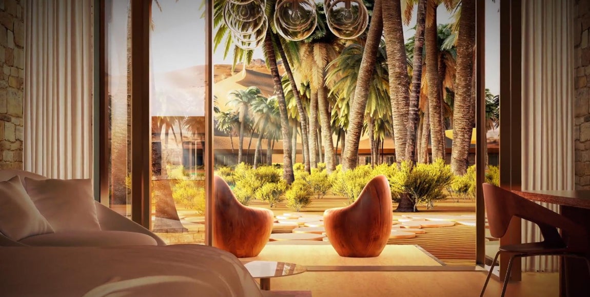 Contará con un total de 84 suites de lujo con unas vistas excepcionales.