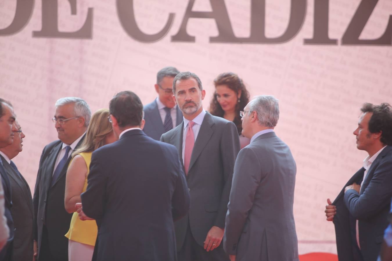 Su Majestad el Rey Felipe VI participa en el acto de celebración del 150 aniversario de Diario de Cádiz