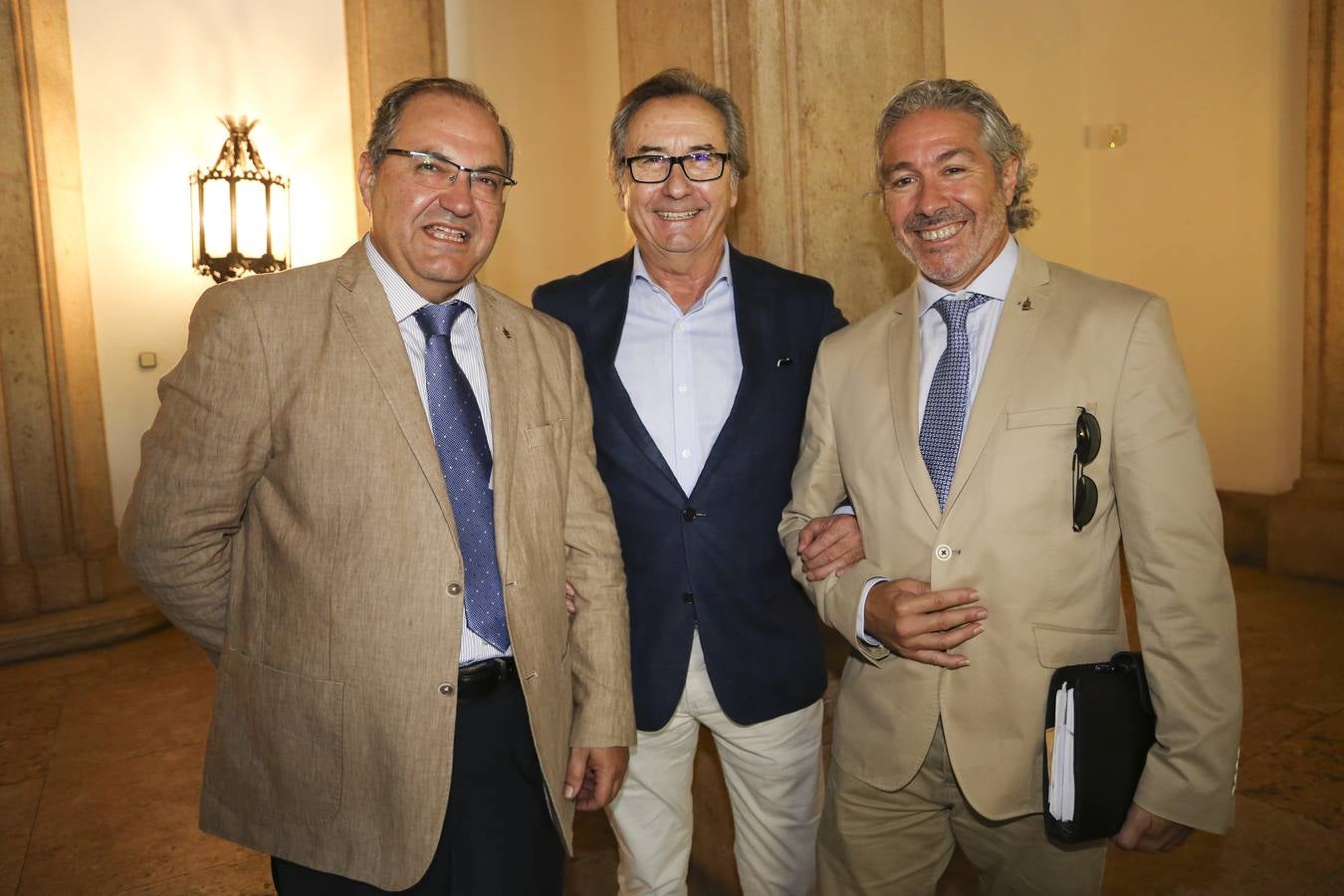 Rafael Salas Astorga, Salvador Carrasco García y Javier Vargas