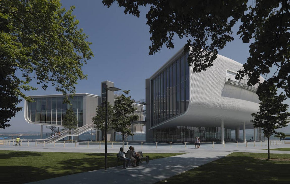 Imagen exterior del Centro Botín. Enrico Cano