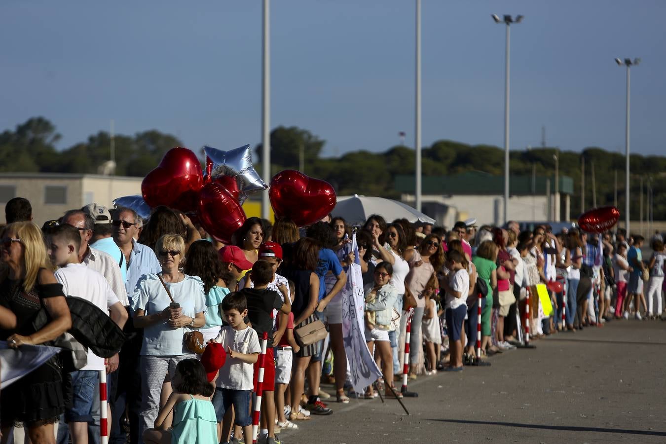 Llegada de la fragata Canarias a la Base de Rota