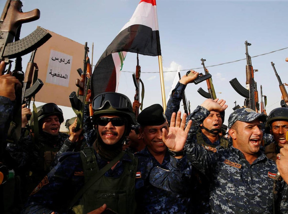 Irak reconquista Mosul, en imágenes