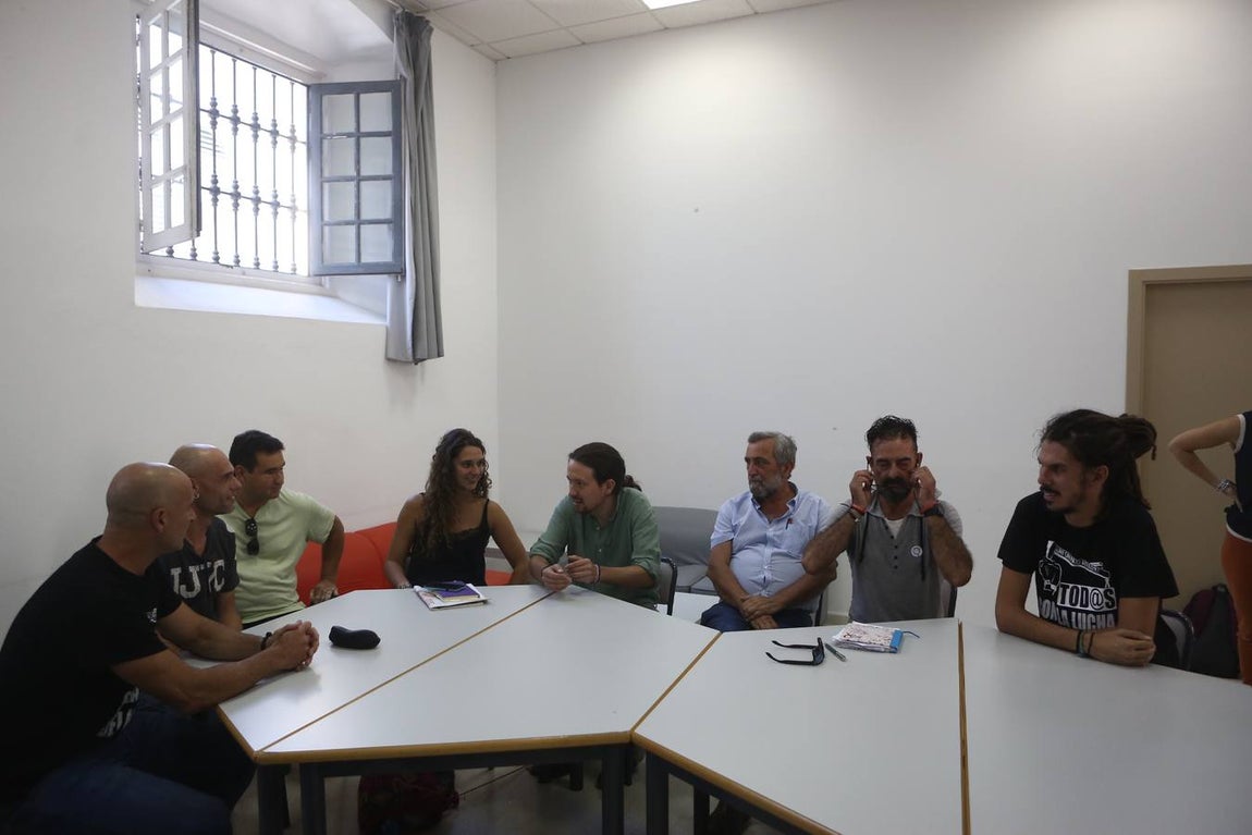 Las imágenes de la Universidad de verano de Podemos en Cádiz