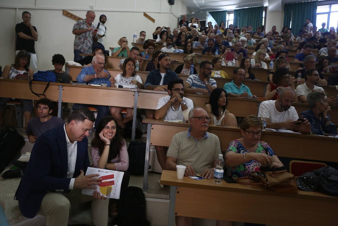 Las imágenes de la Universidad de verano de Podemos en Cádiz