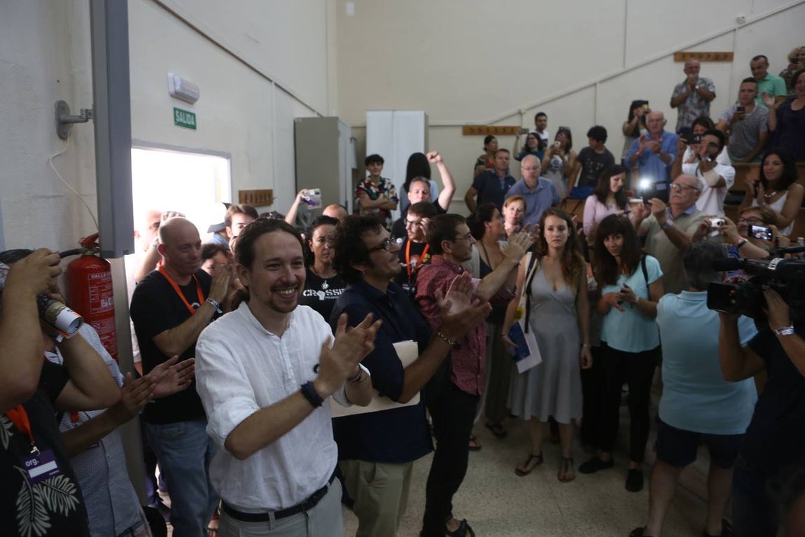 Las imágenes de la Universidad de verano de Podemos en Cádiz
