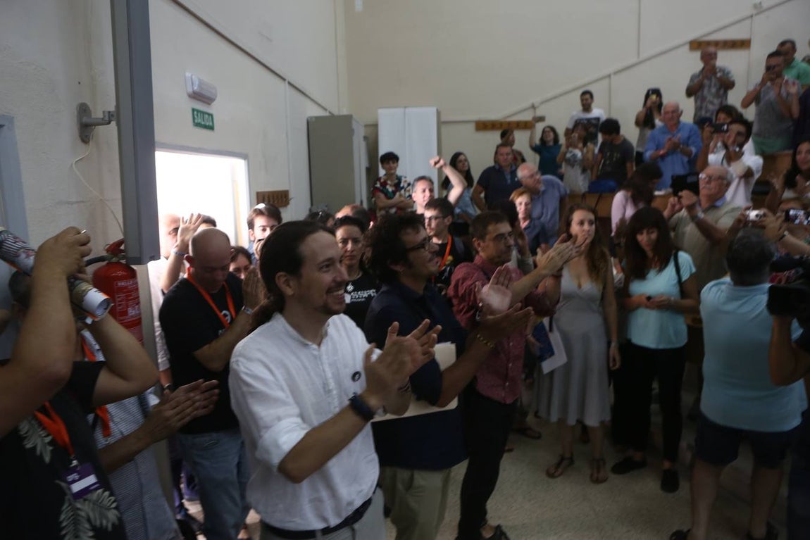 Las imágenes de la Universidad de verano de Podemos en Cádiz