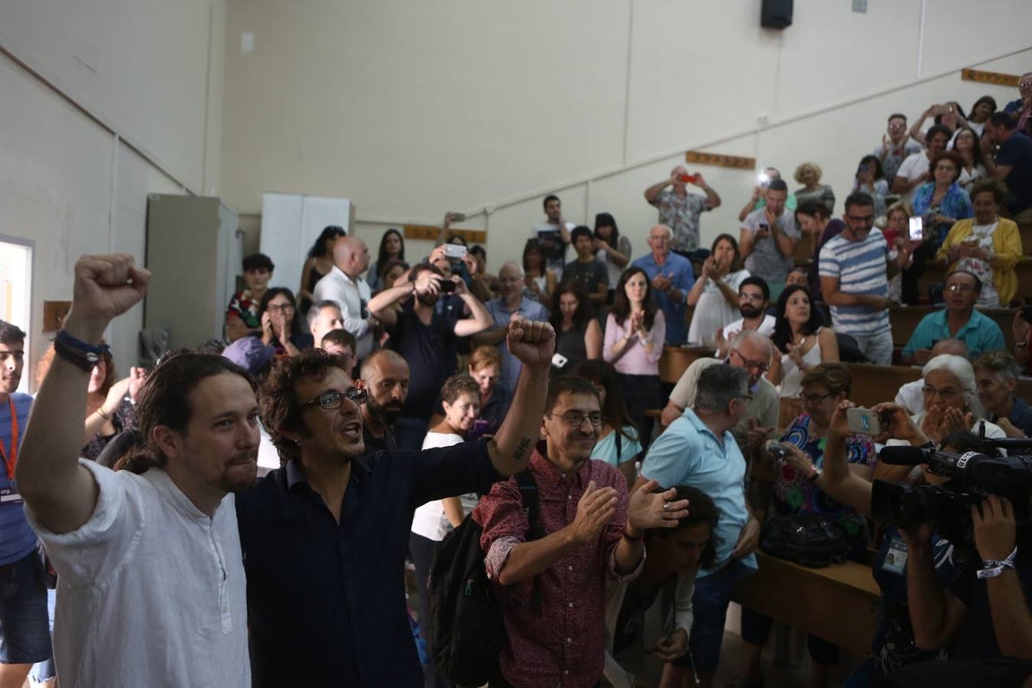 Las imágenes de la Universidad de verano de Podemos en Cádiz