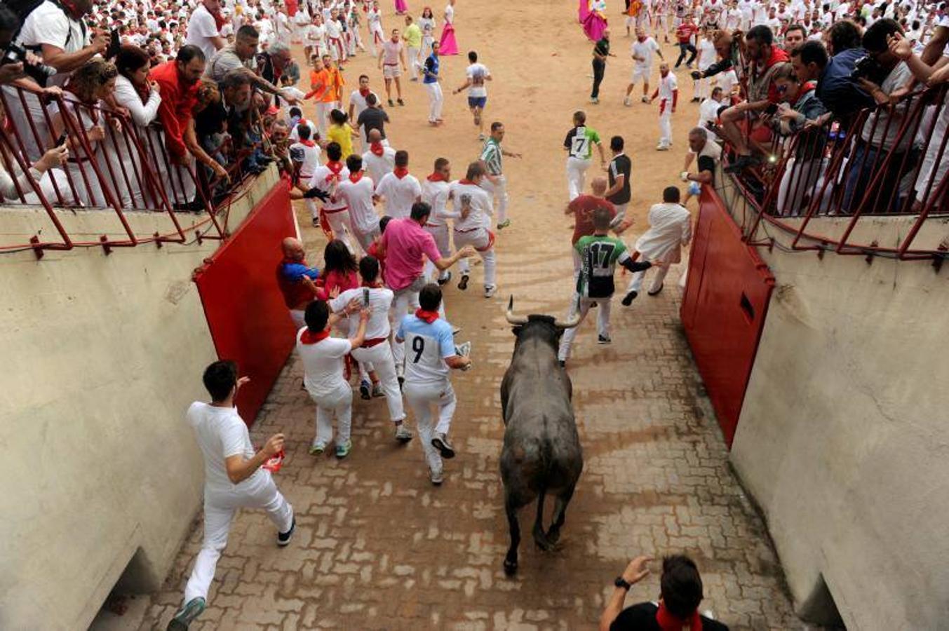 Segundo encierro de San Fermín