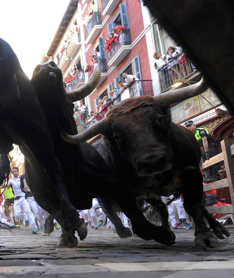 Las imágenes del sexto encierrro de Sanfermines