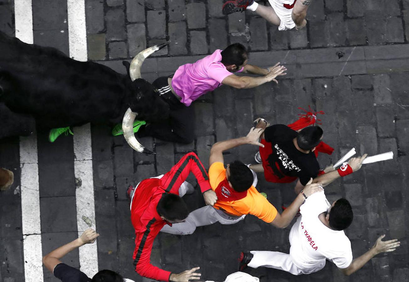 Las imágenes del sexto encierrro de Sanfermines