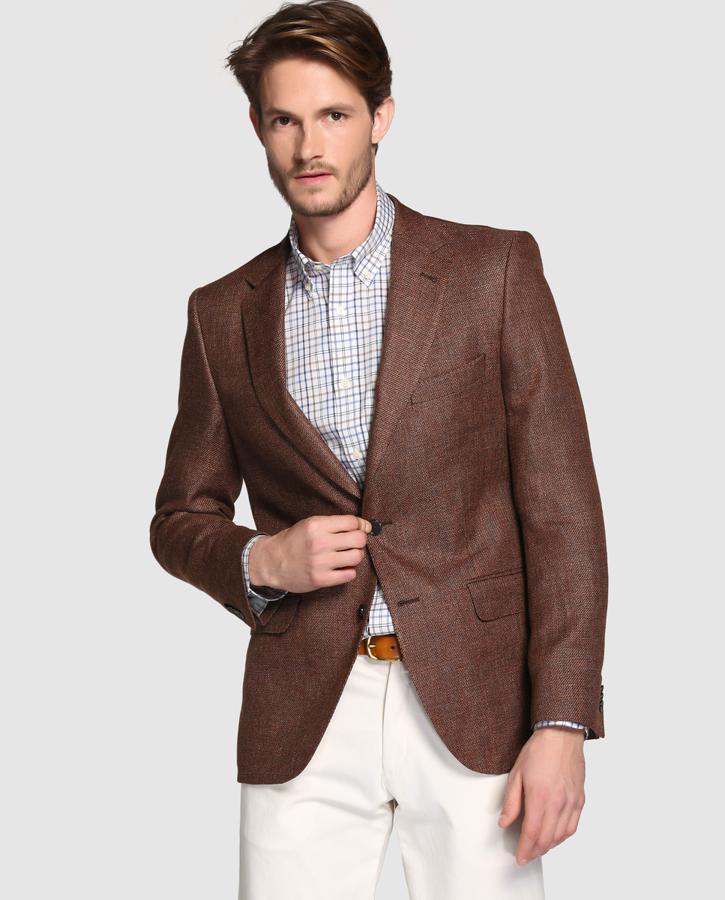 Americana de saco marrón (135,20€)