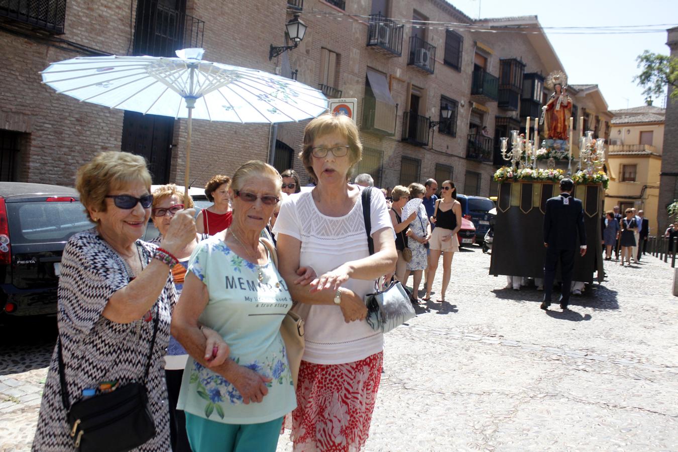 La Virgen del Carmen, en procesión por Toledo