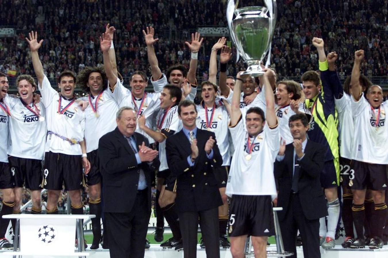 Final de la Liga de Campeones, disputada el 24 de mayo de 2000 entre el Real Madrid y el Valencia, que terminó con la victoria los blancos, que se hicieron con su octava copa de Europa.