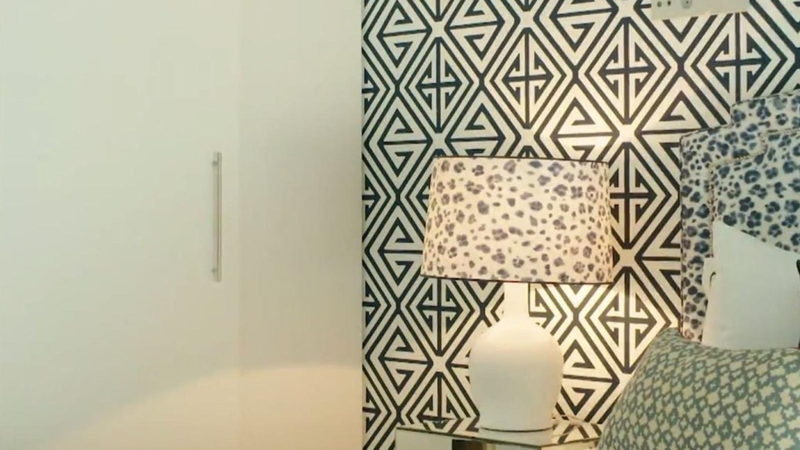 Detalle del dormitorio. Cada rincón de la casa está decorado con exquisito gusto