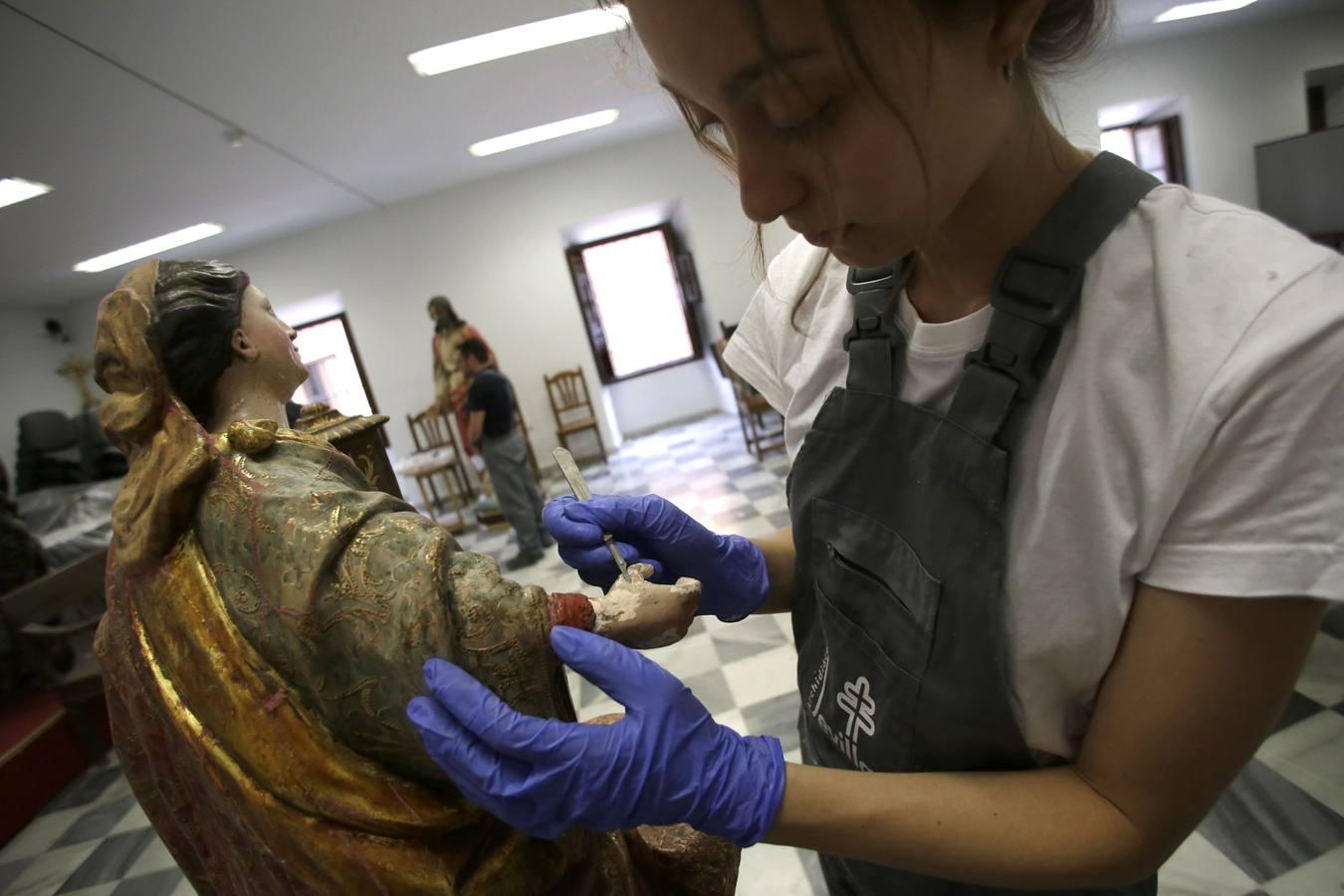 La parroquia de la Magdalena restaura su patrimonio artístico