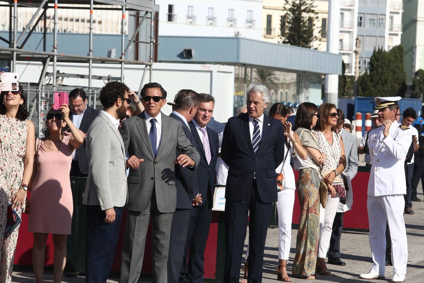 El buque regresa a Cádiz tras su 89º crucero de instrucción