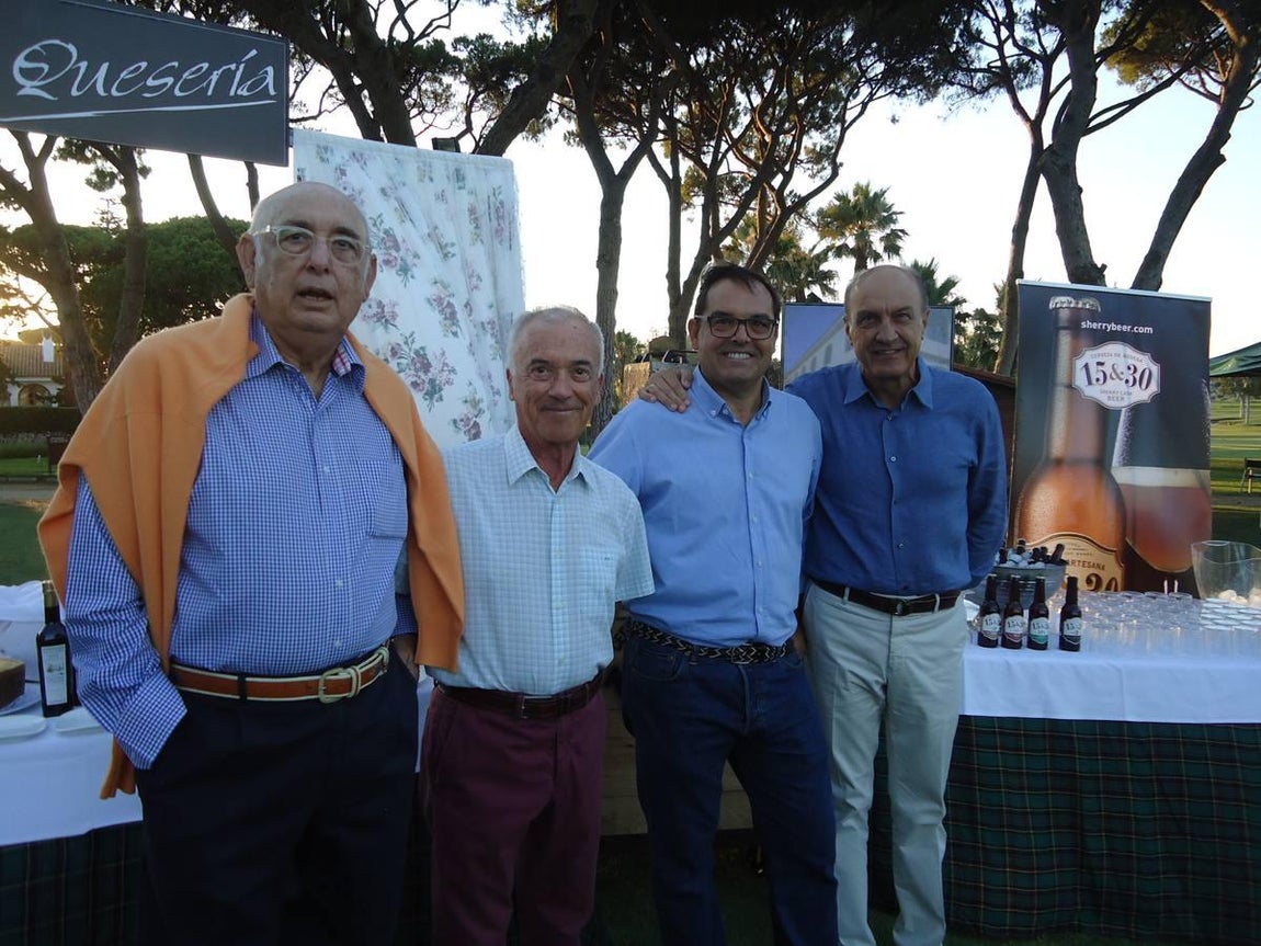 Miguel Merino, Miguel Ángel Merino, Rafael Cabeza y José Antonio Fernández Prada. 