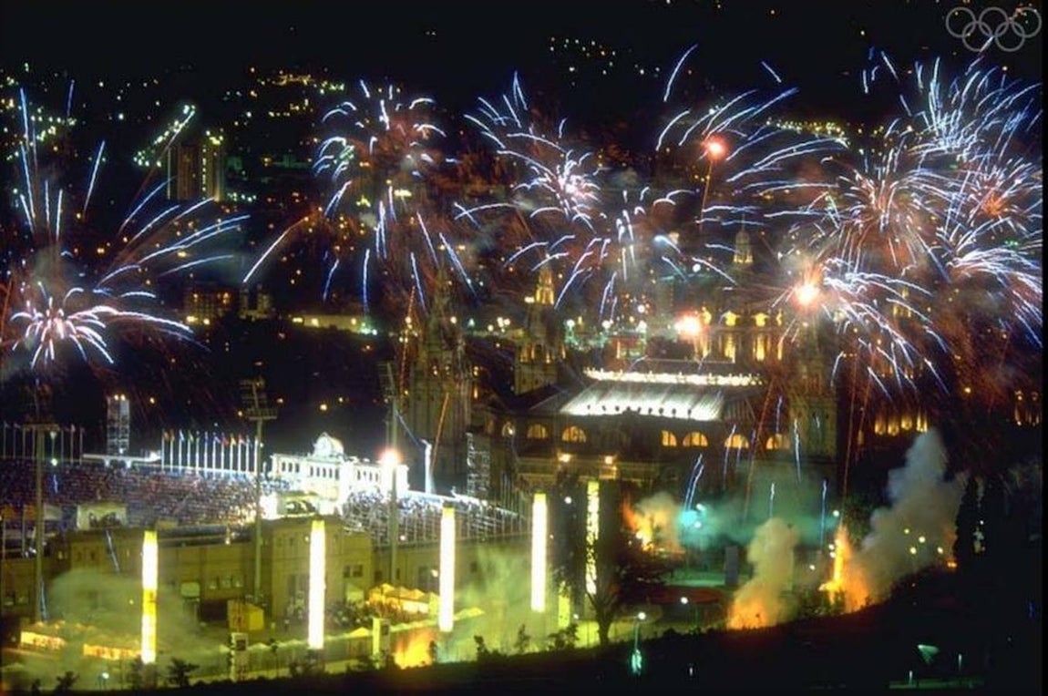 Ceremonia de clausura de los Juegos de Barcelona 1992. Olympic.org