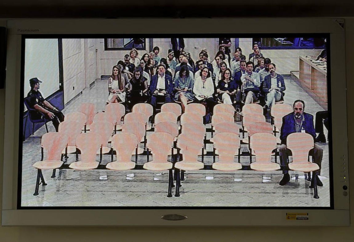 Mariano Rajoy declara en la Audiencia Nacional. 