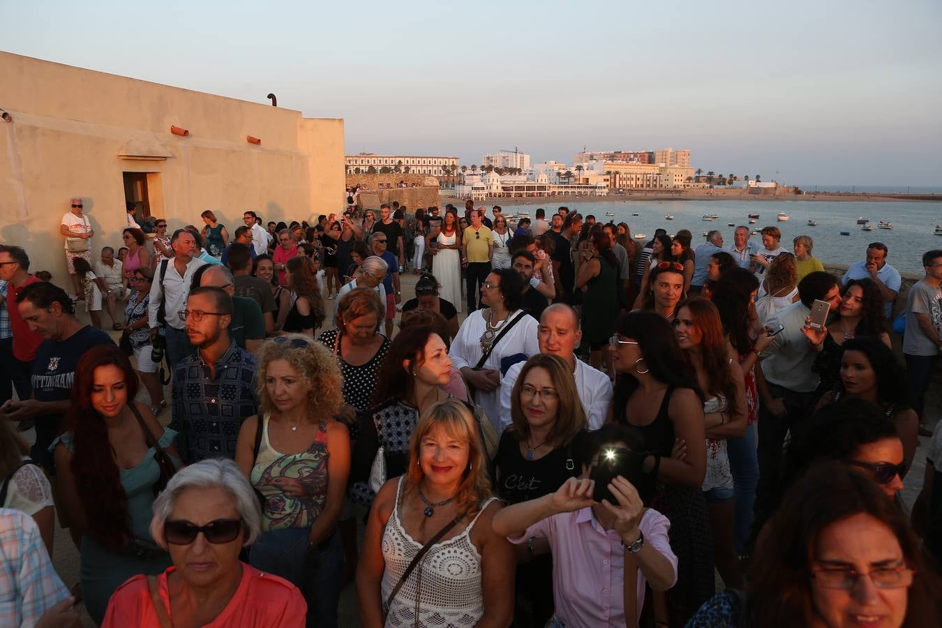 Puestas de sol en el castillo de Santa Catalina de Cádiz