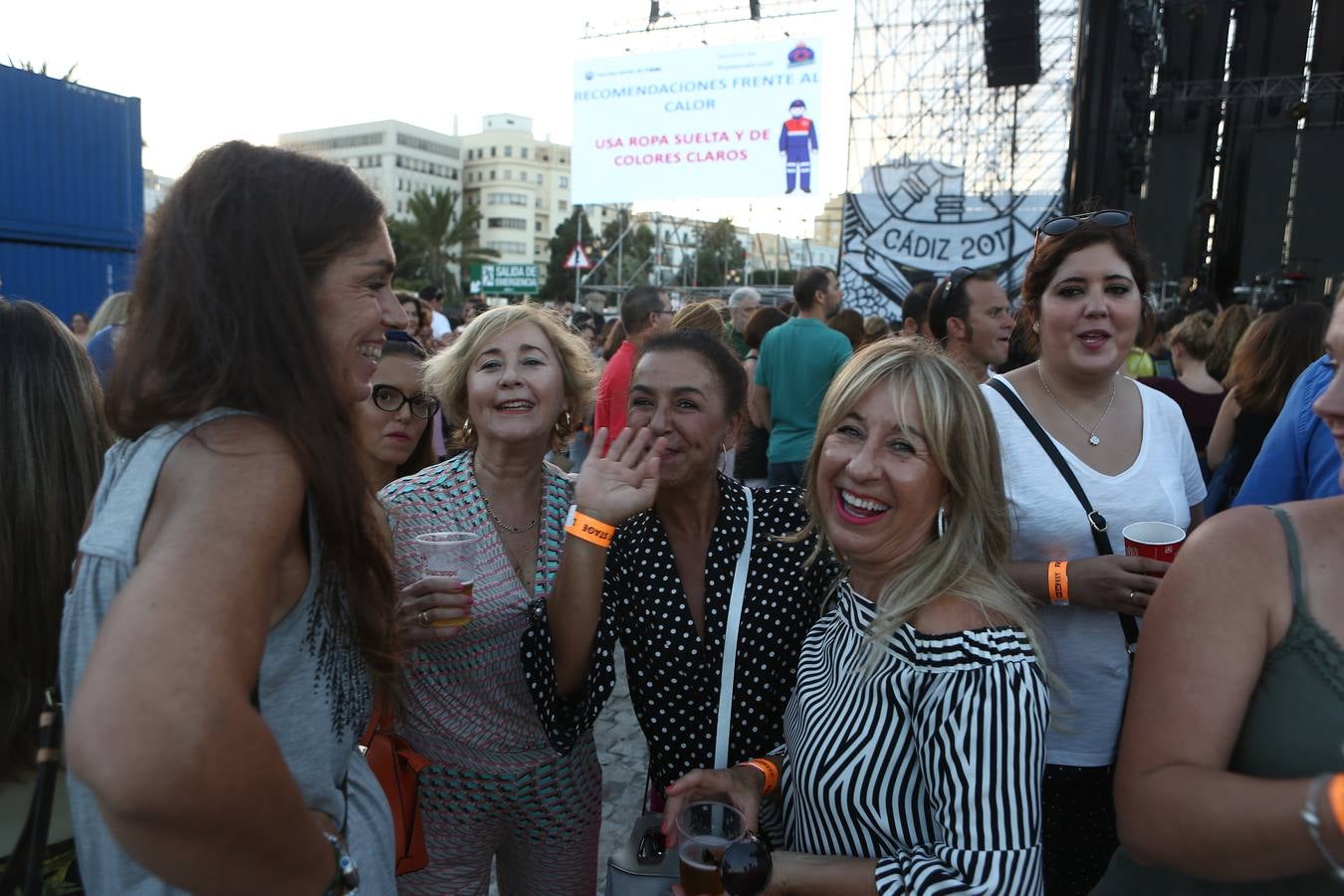 Búscate en el concierto de Manuel Carrasco en el puerto de Cádiz