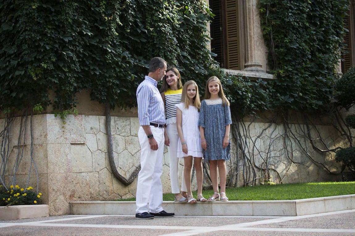 El posado veraniego de la Familia Real, en imágenes. 