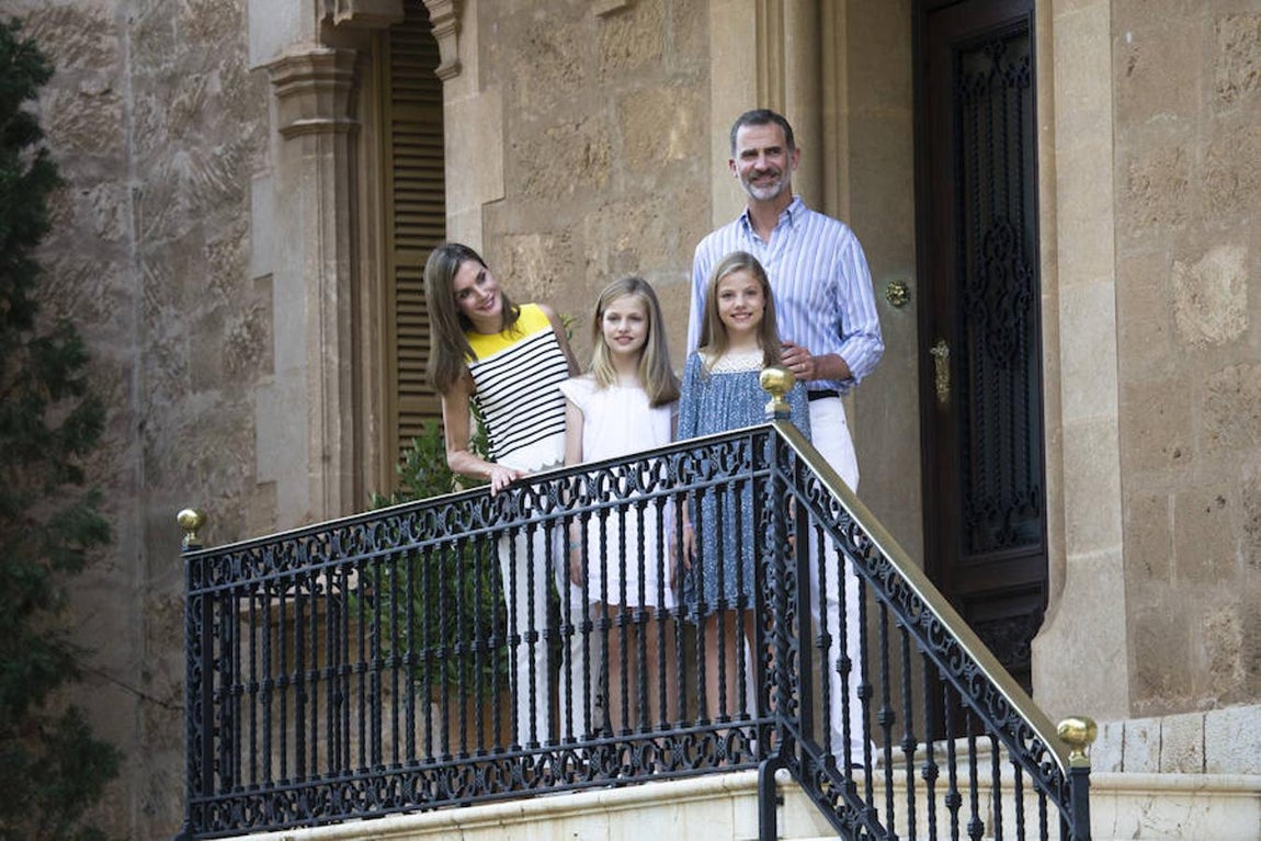 El posado veraniego de la Familia Real, en imágenes. 