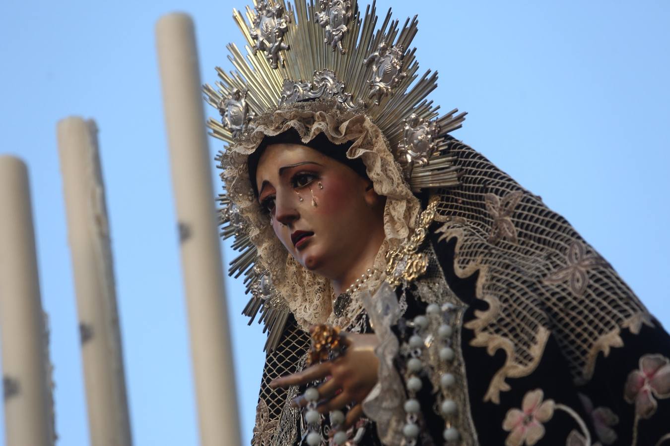 Procesión extraordinaria de la Virgen de la Soledad por el 425 aniversario de la hermandad