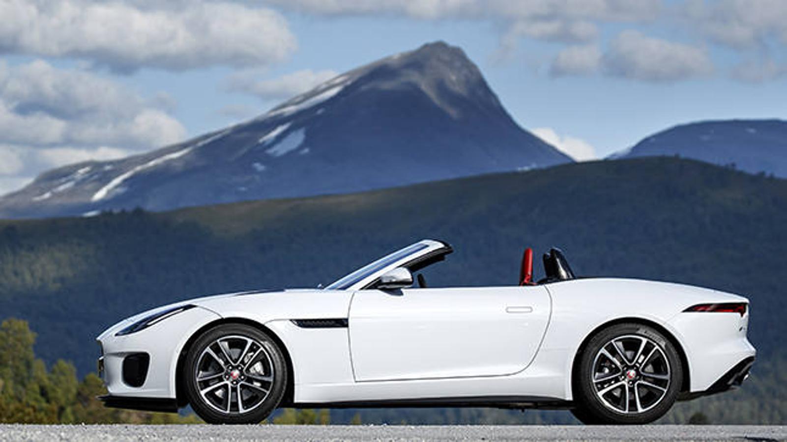 El nuevo Jaguar F-TYPE Convertible de 300 caballos. 