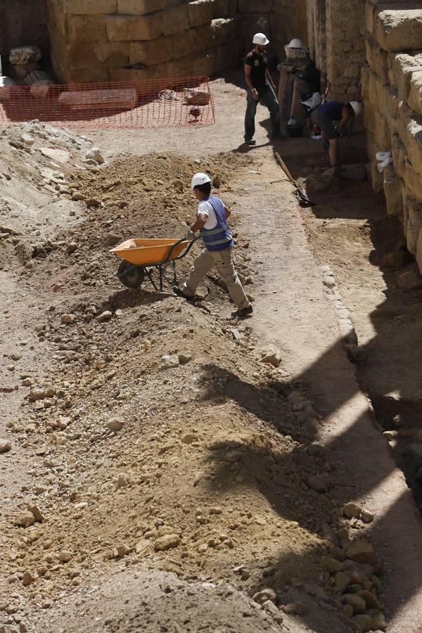 En imágenes, la restauración del Templo Romano de Córdoba