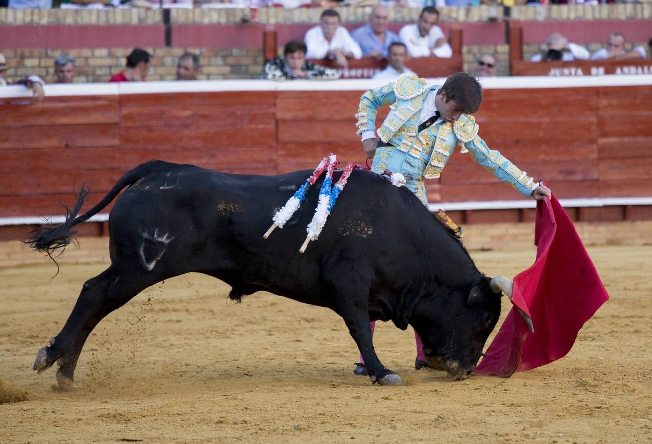 Novillada de las Colombinas con acento sevillano