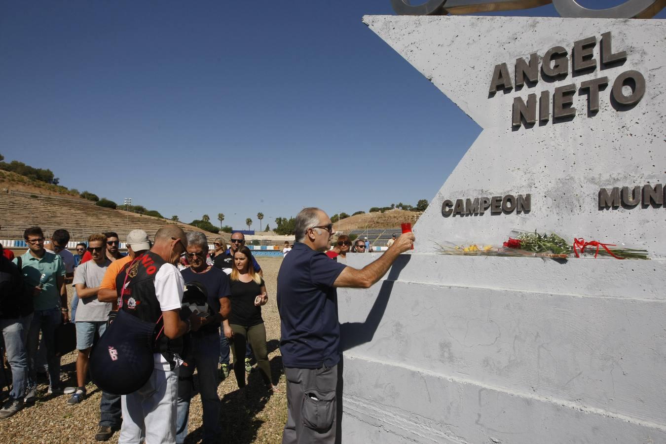 FOTOS: Homenaje a Ángel Nieto en el Circuito de Jerez