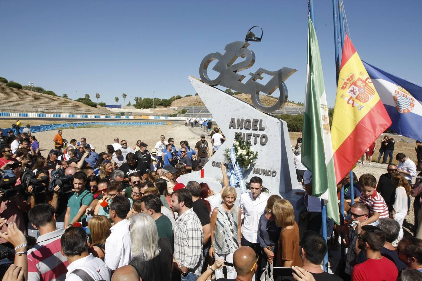 FOTOS: Homenaje a Ángel Nieto en el Circuito de Jerez