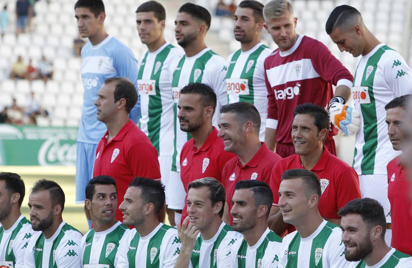 Imágenes de la presentación del Córdoba ante el Betis