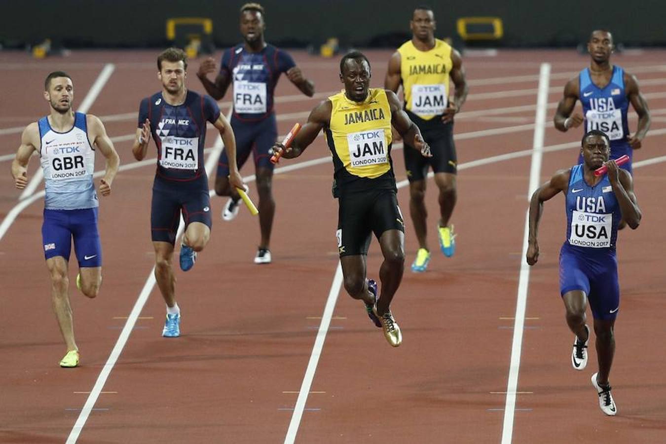 La última final de Usain Bolt