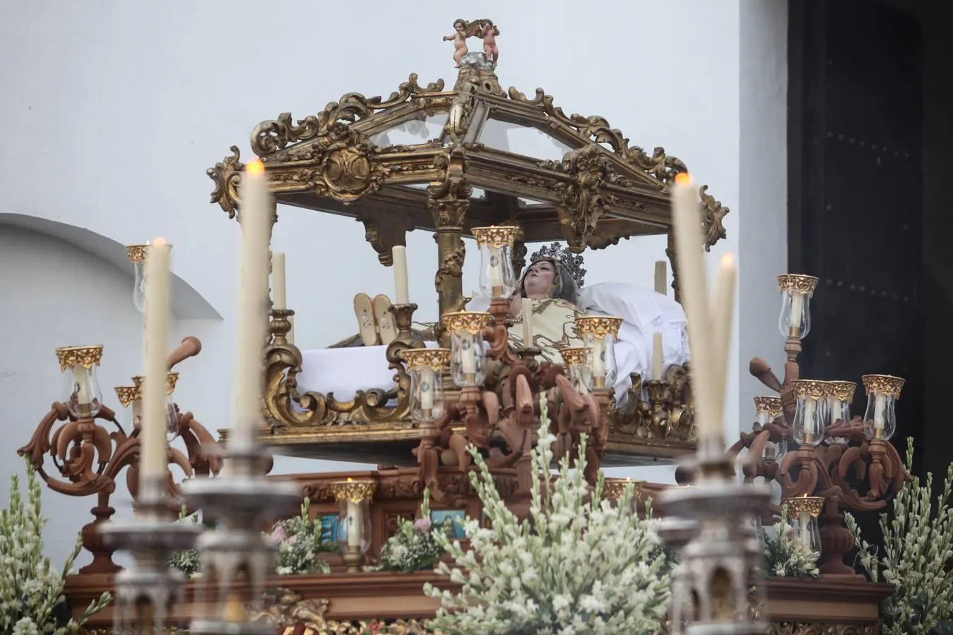 La procesión de la Virgen de Acá, en imágenes