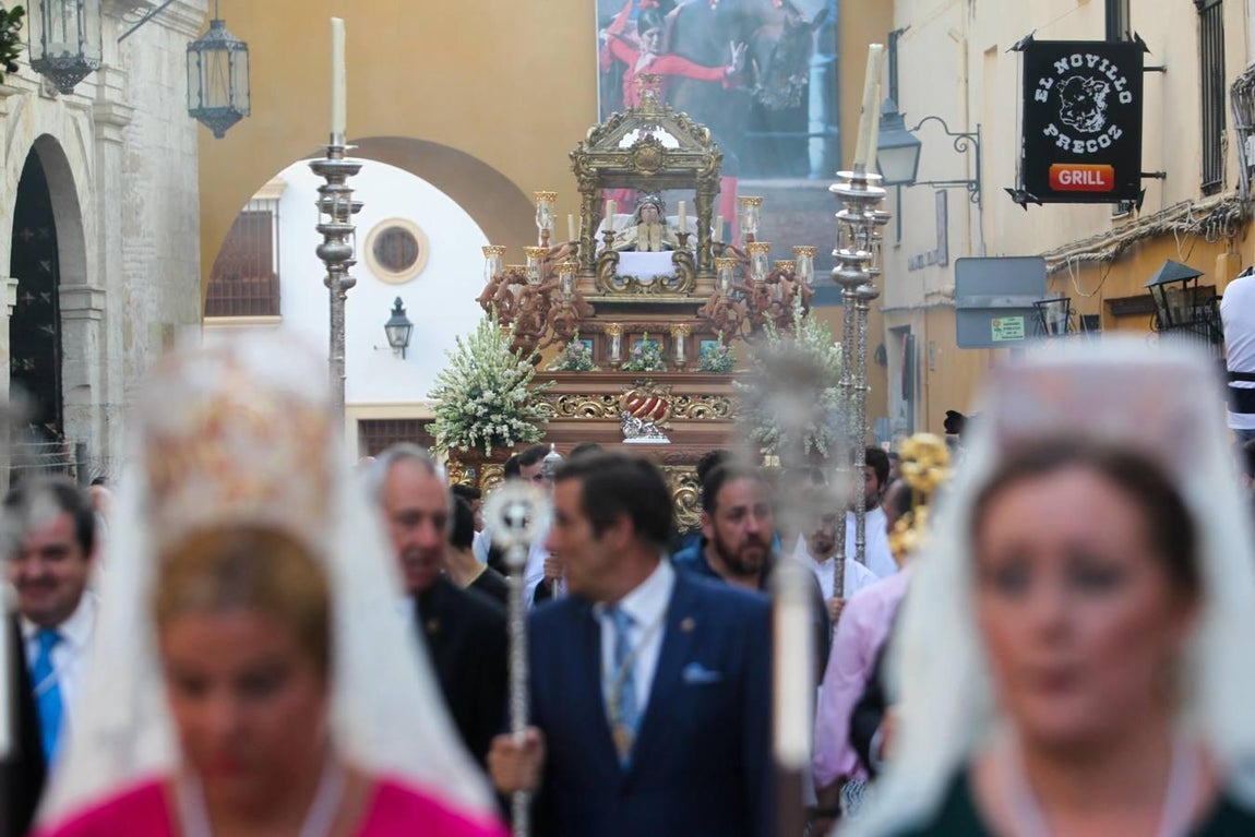 La procesión de la Virgen de Acá, en imágenes