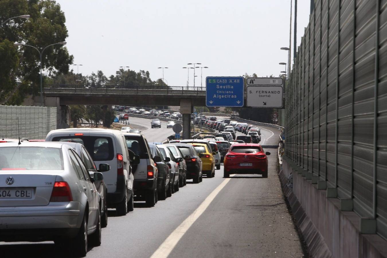 Retenciones en el nudo de Tres Caminos