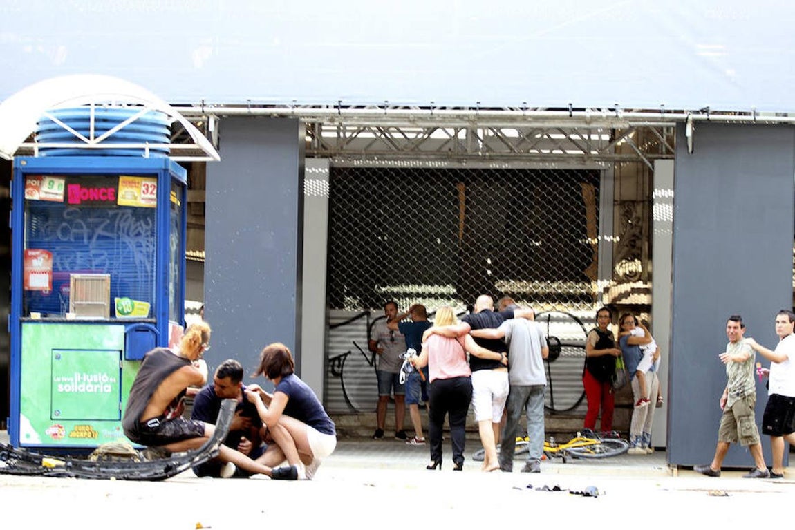 El atropello ha conmocionado a toda persona que se encontraba en el lugar. 