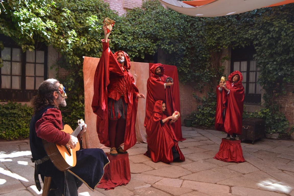 Teatro bajo tierra en La Puebla de Montalbán