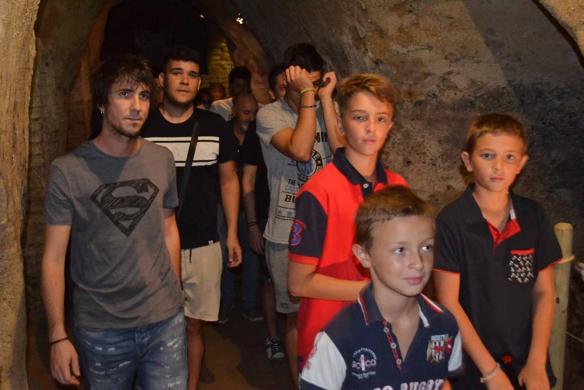 Teatro bajo tierra en La Puebla de Montalbán